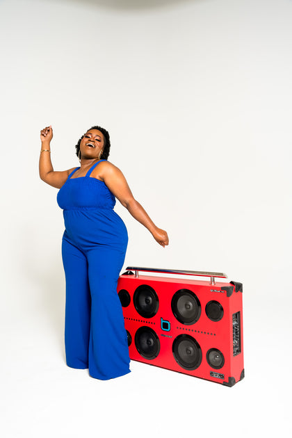 Electric Blue Jumpsuit