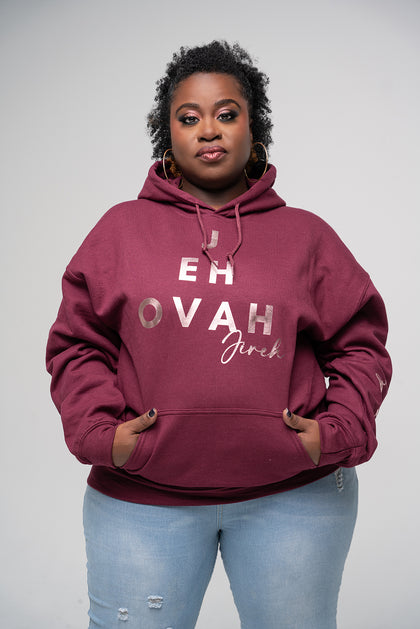 Jireh Hoodie - Burgundy