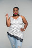 Satin Kisses Lace Top