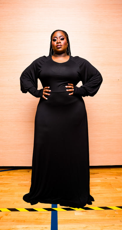 All Shades Slay Maxi- Black