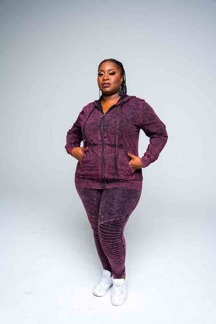 Jonae Workout Set- Dark Burgundy