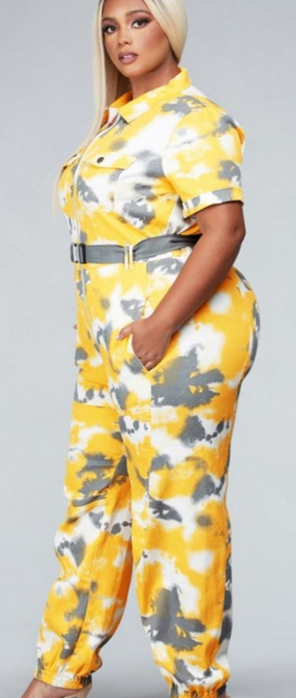 Tie-Dye Me Please Jumpsuit