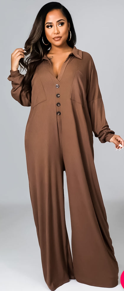 Fall Chill Days Jumpsuit